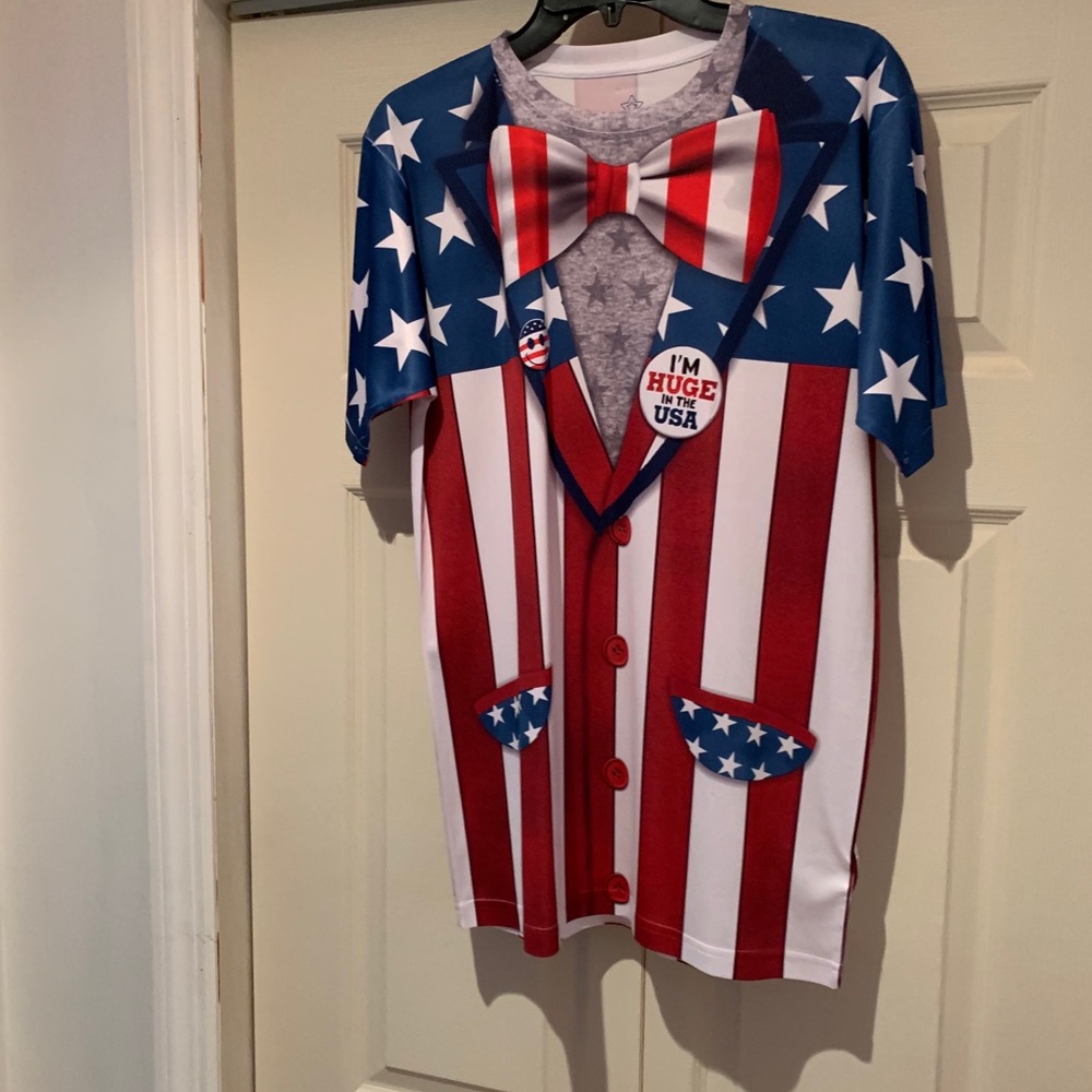 Tee shirt red, white,blue.   Final sale